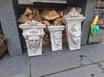 3 antieke gevel ornamenten, Huis en Inrichting, Ophalen of Verzenden