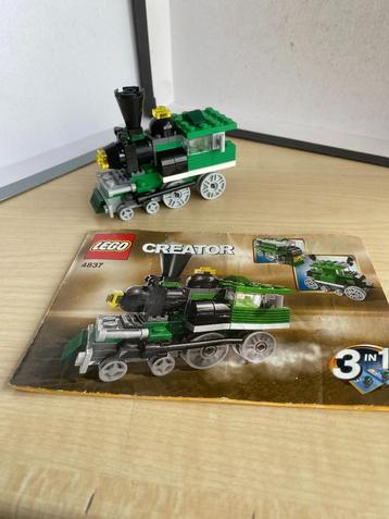 Lego Creator 4837 Mini treinen 3 in 1 beschikbaar voor biedingen