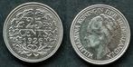 25 cent 1926 Wilhelmina zilver, Postzegels en Munten, Munten | Nederland, Verzenden, Koningin Wilhelmina, 25 cent, Zilver