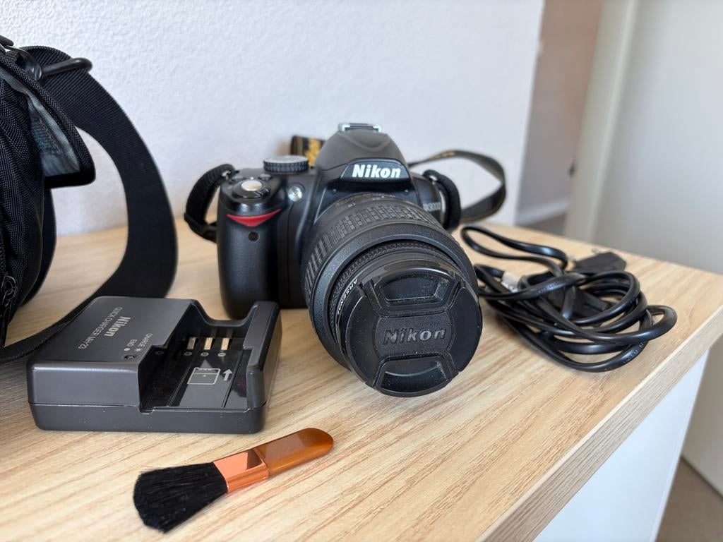 Nikon D3000 Spiegelreflexcamera met 18-55mm Lens, Gebruikt, Spiegelreflex, Ophalen of Verzenden, Nikon