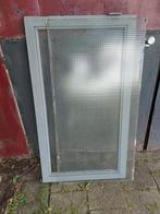 Raam plus gewapend draadglas, Ophalen, Gevelraam of Ruit, Gebruikt, Minder dan 80 cm