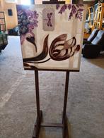 schilder ezel met schilderrij, Huis en Inrichting, Woonaccessoires | Zuilen en Pilaren, Ophalen of Verzenden