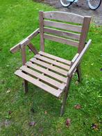 4 IKEA Houten Tuinstoelen, Tuin en Terras, Tuinstoelen, Ophalen, Gebruikt, Hout