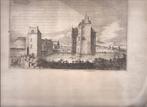 't Huys te Lovensteyn Kasteel / Slot Loevestein Blaeu 1649, Antiek en Kunst, Kunst | Etsen en Gravures, Ophalen of Verzenden