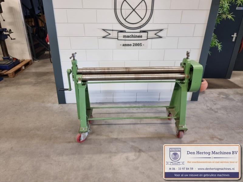 Handwals plaatwals plaatbewerkingmachine 1270x3mm 4-5-6-8mm, Ophalen, Gebruikt