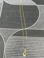 Vergulde goldplated ketting 40cm antiek vintage, Ophalen of Verzenden, Goud, Ketting, Verguld