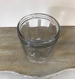 Antieke Franse zware confiture pot mond geblazen, Ophalen of Verzenden