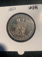 Nederland / 1873/ 2,50 Gulden / Zf / Zilver 0.945, Ophalen, Koning Willem III, Zilver, Losse munt