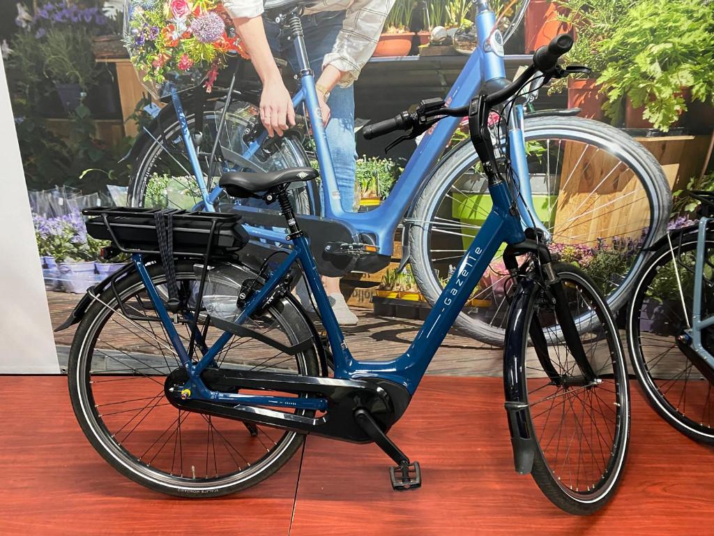 Gazelle Orange C7+ 2x de L53, Fietsen en Brommers, Elektrische fietsen, Zo goed als nieuw, Gazelle, 51 tot 55 cm, 50 km per accu of meer