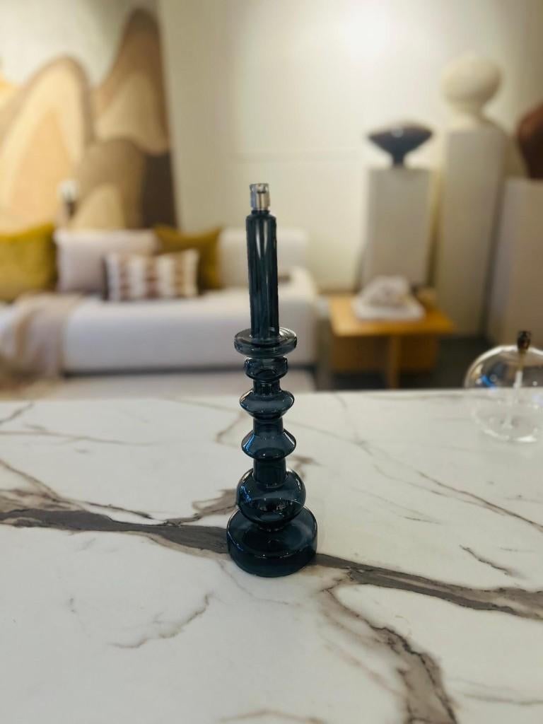 olielamp Peri living blauw L, Ophalen, Zo goed als nieuw