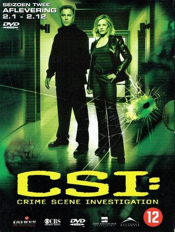 DVD 'CSI' Seizoen 2 Afleveringen 2.1 t/m 2.12 beschikbaar voor biedingen