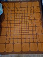 VINTAGE RETRO TAFELKLEED 125x155 MET GEOMETRISCH PATROON, Ophalen of Verzenden, Rechthoek