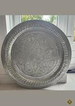 Groot Marokkaans Dienblad - 77cm Diameter, Huis en Inrichting, Woonaccessoires | Dienbladen, Ophalen of Verzenden, Gebruikt, Rond