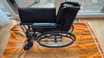 Rolstoel 45 cm breed met voetsteunen, Ophalen, Inklapbaar, Zo goed als nieuw, Duwrolstoel