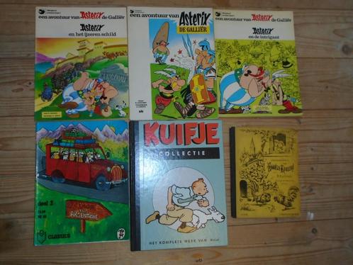 Verzameling oude stripboeken/bladen o.a. Kuifje, Suske, Boeken, Stripboeken, Gelezen, Meerdere stripboeken, Ophalen of Verzenden