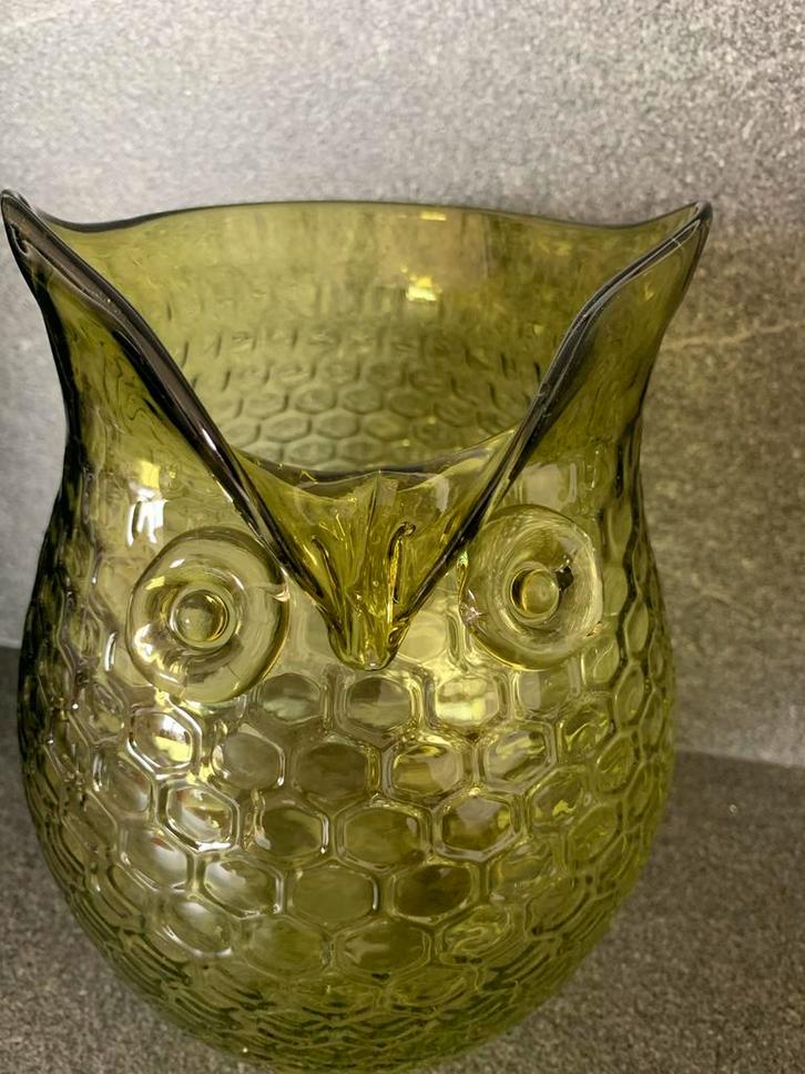 2x Vintage Uilen Vaas/Kan, Antiek en Kunst, Antiek | Vazen, Ophalen of Verzenden