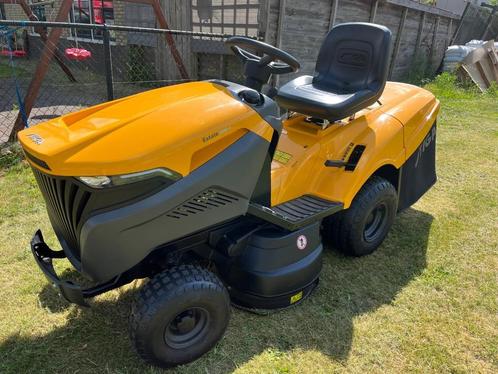 Stiga Estate 5092d zitmaaier met opvang., Tuin en Terras, Zitmaaiers, Gebruikt, 90 tot 120 cm, Elektrische starter, Mulchfunctie