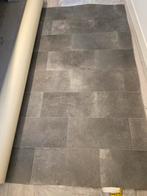 Vinyl vloer - Donkergrijs Antraciet - 16m2, Huis en Inrichting, Stoffering | Vloerbedekking, Ophalen, Nieuw, Grijs, Vinyl