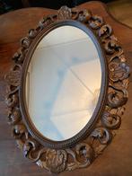 Barok spiegel, Antiek en Kunst, Antiek | Spiegels, Ophalen, Ovaal, 50 tot 100 cm, Minder dan 100 cm