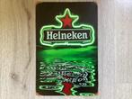 HEINRKEN BIER h bord NIEUW (geen emaille), Verzamelen, Biermerken, Ophalen of Verzenden, Nieuw, Reclamebord, Plaat of Schild, Overige merken