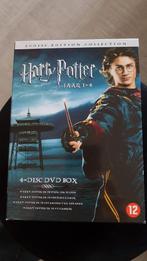 Harry Potter 4 disc DVD Box Jaar 1 tot 4, Verzamelen, Harry Potter, Ophalen of Verzenden, Zo goed als nieuw