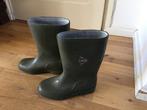 Stevige rubberen bruine laarzen, maat 39, Dunlop, Ophalen, Bruin, Dunlop, Regenlaarzen