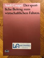 Audi Coupé Duitse folder 1984, Verzenden, Nieuw, Audi, Audi