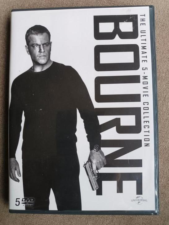 Bourne Ultimate Collectie - 5 Films DVD Boxset, Cd's en Dvd's, Dvd's | Tv en Series, Actie en Avontuur, Boxset, Vanaf 16 jaar