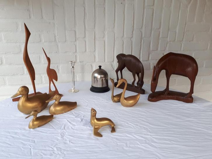 Vintage retro vogels, hertjes, eendjes, zwanen enz jaren 60, Verzamelen, Retro, Huis en Inrichting, Ophalen of Verzenden