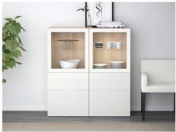 Ikea Besta vitrinekast 