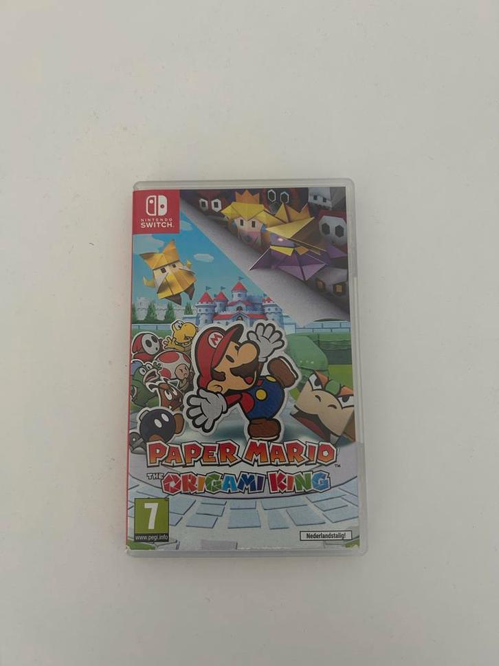 Paper Mario: The Origami King - Nintendo Switch, Spelcomputers en Games, Games | Nintendo Switch, Zo goed als nieuw, Avontuur en Actie