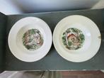 2 vintage kinderbord sprookjes roodkapje P. Regout porselein, Antiek en Kunst, Ophalen