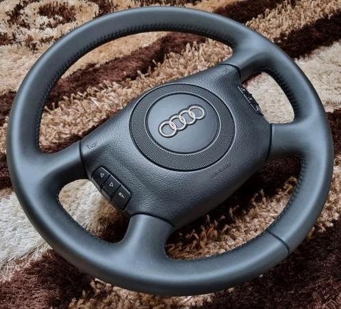 Audi a2 a3 a4 a6  en a8 multifunctioneel lederen stuur ZGAN, Auto-onderdelen, Besturing, Audi, Nieuw, Ophalen of Verzenden