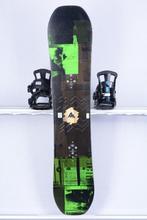 135 snowboard BURTON RADIUS, black/green, woodcore, FLATtop, Sport en Fitness, Snowboarden, Verzenden, Gebruikt, Board