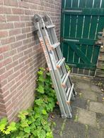Wakü ladder 4 x 5 sporten, Doe-het-zelf en Verbouw, Ladders en Trappen, Ophalen, Zo goed als nieuw, Ladder, Opvouwbaar of Inschuifbaar