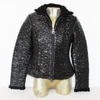 Zeer Mooie Spoom Jas (Maat 40) € 35,-, Maat 38/40 (M), Zwart, Spoom, Ophalen of Verzenden