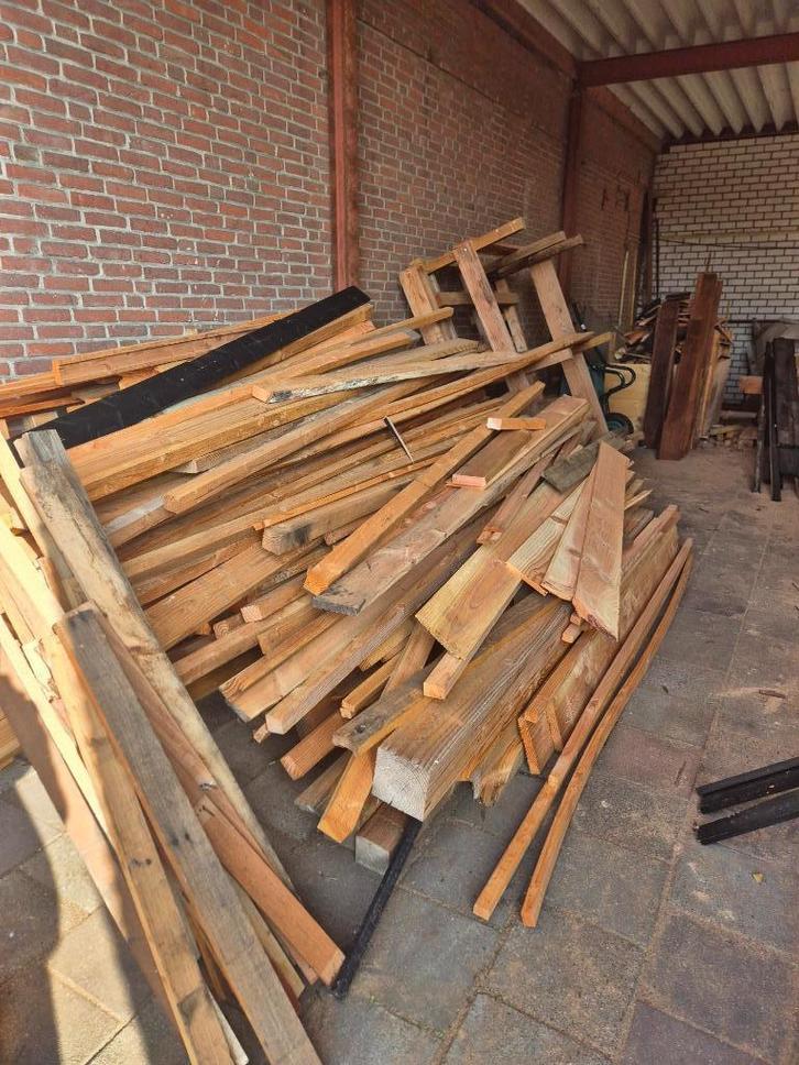 Brand Hout | Afval Hout | GRATIS, Tuin en Terras, Haardhout, Blokken, Overige houtsoorten, 6 m³ of meer, Ophalen