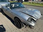 Fiat barchetta 1.8-16v 1995 cabriolet voor onderdelen, Auto's, Voorwielaandrijving, Zwart, 4 cilinders, Cabriolet