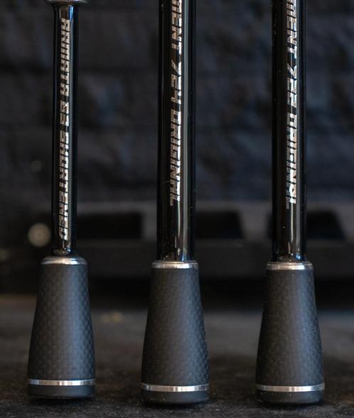 Custom vertikaalhengel (Ramon's Rods), Watersport en Boten, Hengelsport | Roofvissen, Zo goed als nieuw, Werphengel, Ophalen