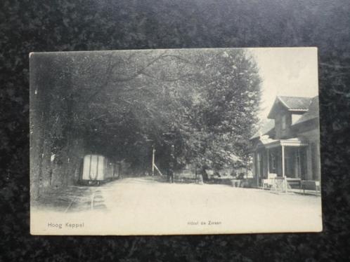 HOOG KEPPEL Tram bij hotel de Zwaan 1907 Grootr, Laag Keppel, Verzamelen, Ansichtkaarten | Nederland, Ophalen of Verzenden