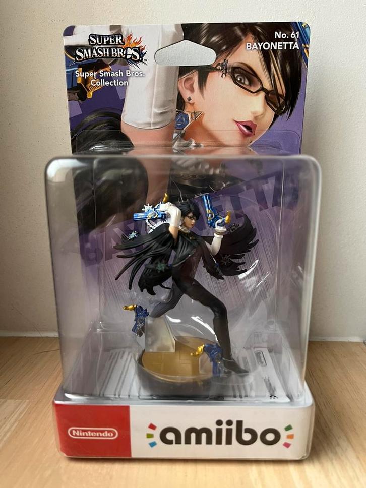 Amiibo Bayonetta N.61 (Super Smash Bros), Spelcomputers en Games, Games | Nintendo Switch, Nieuw, Overige genres, 1 speler, Vanaf 3 jaar