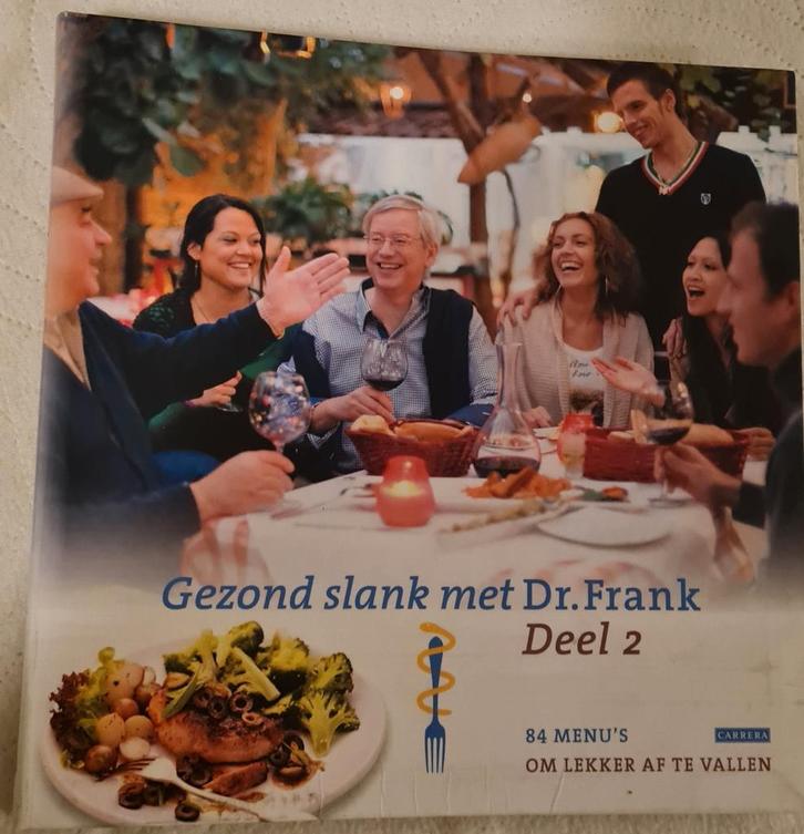 Gezond Slank met Dr. Frank Deel 2, Boeken, Gezondheid, Dieet en Voeding, Zo goed als nieuw, Gezondheid en Conditie, Ophalen of Verzenden