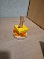Kleine houten vormen puzzel rood/geel/oranje, Gebruikt, Ophalen of Verzenden