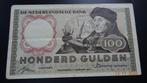 100 Gld 1953 Zf, Postzegels en Munten, Ophalen of Verzenden, 100 gulden, Los biljet