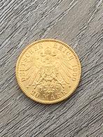 Gouden 20 mark., Postzegels en Munten, Munten | Nederland, Ophalen of Verzenden, Koning Willem III, Overige waardes