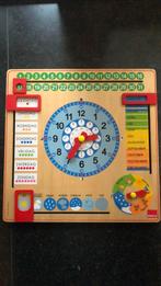 Goula houten kalender- en leerklok, Ophalen, Gebruikt, Overige typen