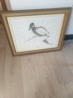 Prachtig schilderij van kunstenaar gijs van den elshout, Ophalen of Verzenden