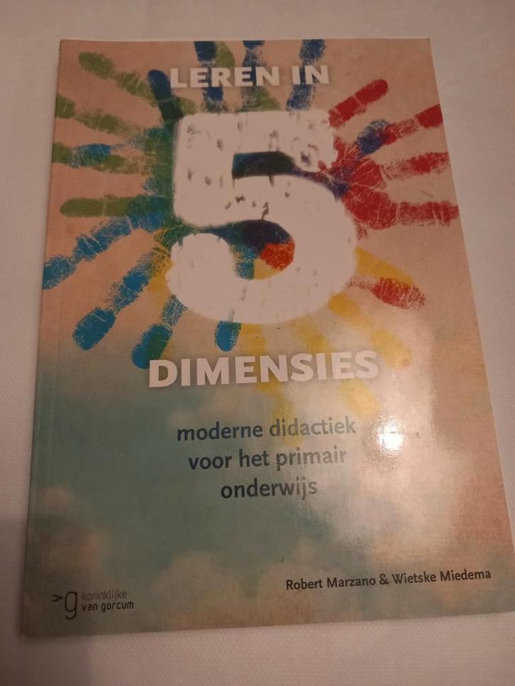 Leren in 5 Dimensies - Didactiek Primair Onderwijs, Boeken, Studieboeken en Cursussen, Zo goed als nieuw, Niet van toepassing