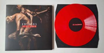 Editors violence red vinyl  beschikbaar voor biedingen