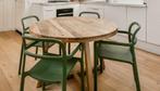 Round Dinning Table Mango Pure Wood 120cm, Huis en Inrichting, Tafels | Eettafels, Ophalen, Rond, Zo goed als nieuw, 100 tot 150 cm